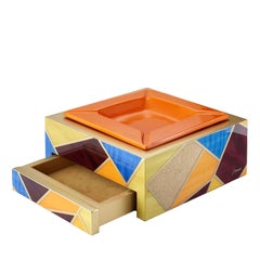 Tellux Sibilla Multicolor wood Ashtray