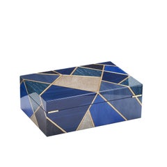 Coffret à montres Tellux SC1 « Mediterraneo Blue Wood »