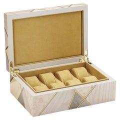 Tellux SC2 Riviera Beige Wood Watch Box