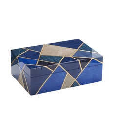 Tellux SC1 Mediterraneo Blau – Stiftebox aus Holz