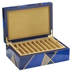 Tellux SC1 Mediterraneo Blau – Stiftebox aus Holz
