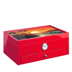 Carribean-inspired Red Humidor (Special Club Edition)