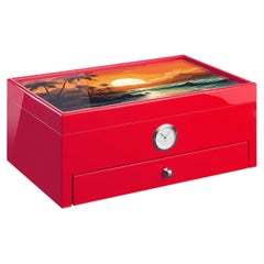 Carribean-inspired Red Humidor (Special Club Edition)