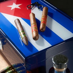 Cuba-inspired Blue Humidor (Special Club Edition)