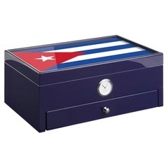 Cuba-inspired Blue Humidor (Special Club Edition)