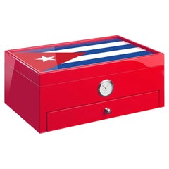 Cuba-inspired Red Humidor (Special Club Edition)