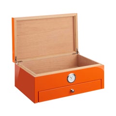 Full Color Orange Humidor (Special Club Edition)