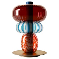 Playground Multicolor Glass Three-Component Table Lamp #3