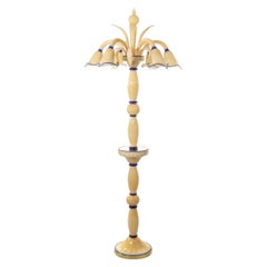 Furoz Amber Glass Floor Lamp