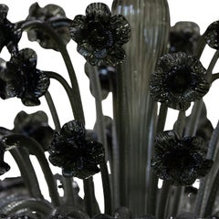 Notte Veneziana Large Glass Floral Chandelier