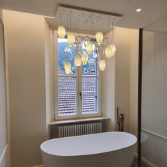 Icerock Glass Chandelier