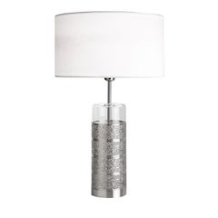 Marbella Silvery Table Lamp