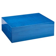 Roma Large Blue Cigar Box