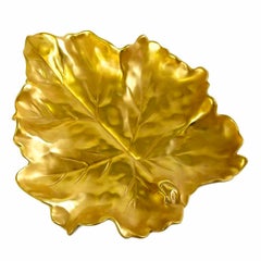 Centre de table « Big Gold » à feuilles lisses