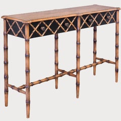 Provenza Black Bamboo Console