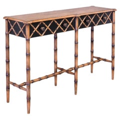 Provenza Black Bamboo Console