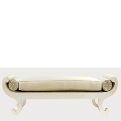 Colombina White Bench