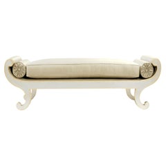 Colombina White Bench
