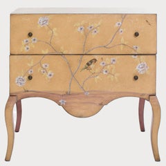 Brenta Ochre with large drawers Nightstand