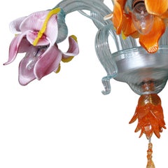 Iris Multicolor AP Glass Wall Lamp