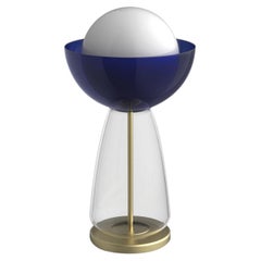 Cioppo Blue and Brass Table Lamp