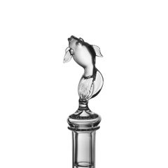 Gold Fish Inghistera Glass Decanter