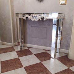 Ade Mirrored Murano Glass Console