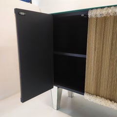 Paride Murano Glass Cane Sideboard