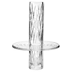 Downtown cylindrical Crystal Vase