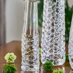 Elephant Whisper Medium Crystal Vase