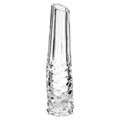 Elephant Whisper Medium Crystal Vase