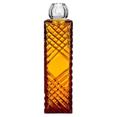 Io Amber Crystal Decorative Vase