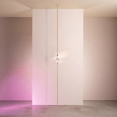 Il Pezzo 12 1-Light Gold-Finish Brass Floor to Ceiling Lamp
