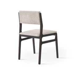 Shangai Beige & Chocolate-Brown Chair