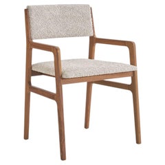 Shanghai Beige & Walnut Chair