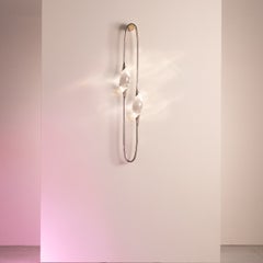 Il Pezzo 12 Nickel Finish Brass Wall Sconce