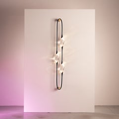 Il Pezzo 12 Bronze and Gold Brass 3-light Wall Sconce