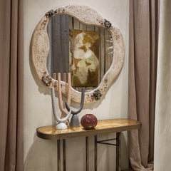 Miroir à cadre en plâtre « Conte de fées »