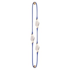 Il Pezzo 12 Blue Majorelle and Gold Brass Wall Sconce