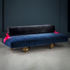 Il Pezzo 1 Daybed - Blue & Black Sofa
