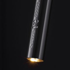 Il Pezzo 12 Satin Brass and Calcatta-Gold Marble Floor Lamp
