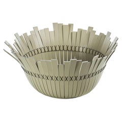 Cuenco pequeño de cuero beige «Vide Poche» de Ritual