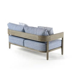 Feeling Gray Teak Outdoor Sofa
