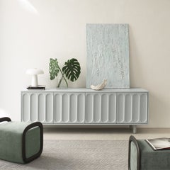 Elipsa Matte Midori Green Lacquered Sideboard