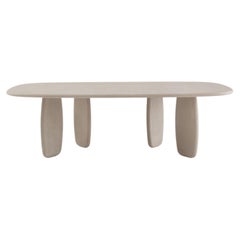 Soap Marmorino Unico Malva lacquered Dining Table