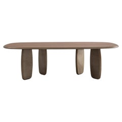Soap Oxidized Bronze lacquered Dining Table