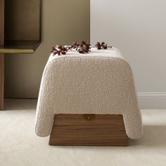 Onigiri-Pouf in Puderrosa