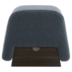 Onigiri-Sitzkissen in Denimblau