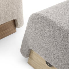 Onigiri-Hocker in Perlgrau