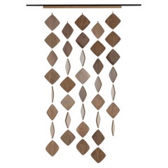 Cloé 38 – Cloison modulaire en noyer Canaletto naturel